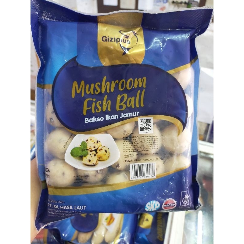 

GIZIPLUS BAKSO JAMUR 500g