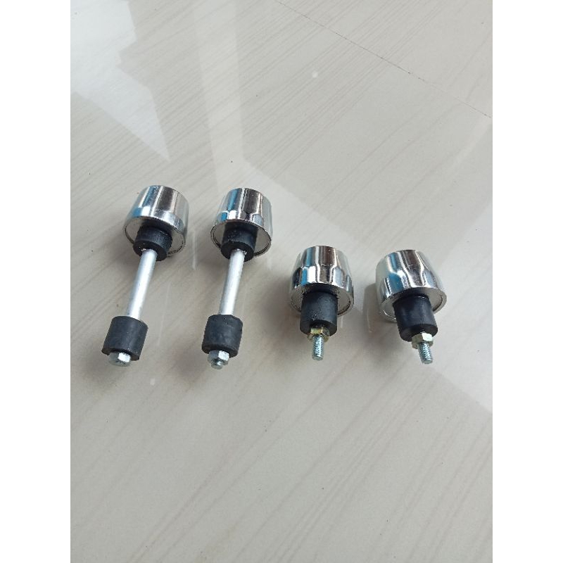 jalu stang satria fu besi crom sepasang model original baut panjang pendek