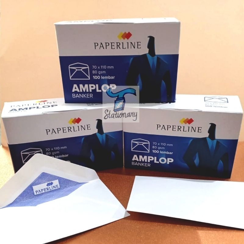 

Amplop Paperline Banker (7x11cm).
