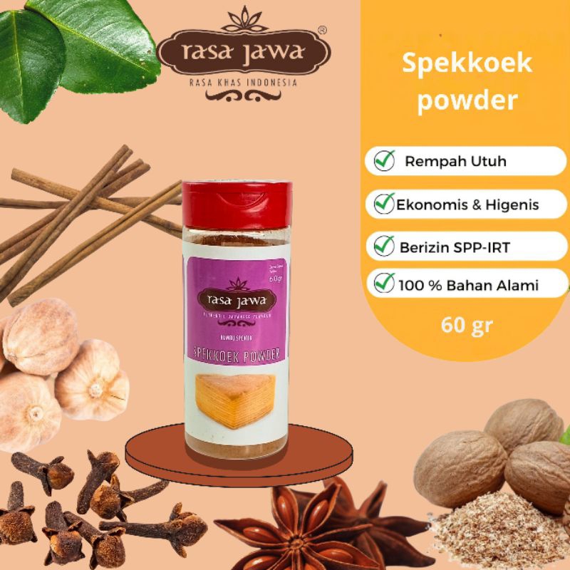 

RASA JAWA SPEKKOEK POWDER 60GR