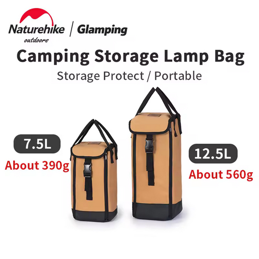 TAS LAMPU CAMPING CANVAS STORAGE LAMP BAG NATUREHIKE NH21YW125