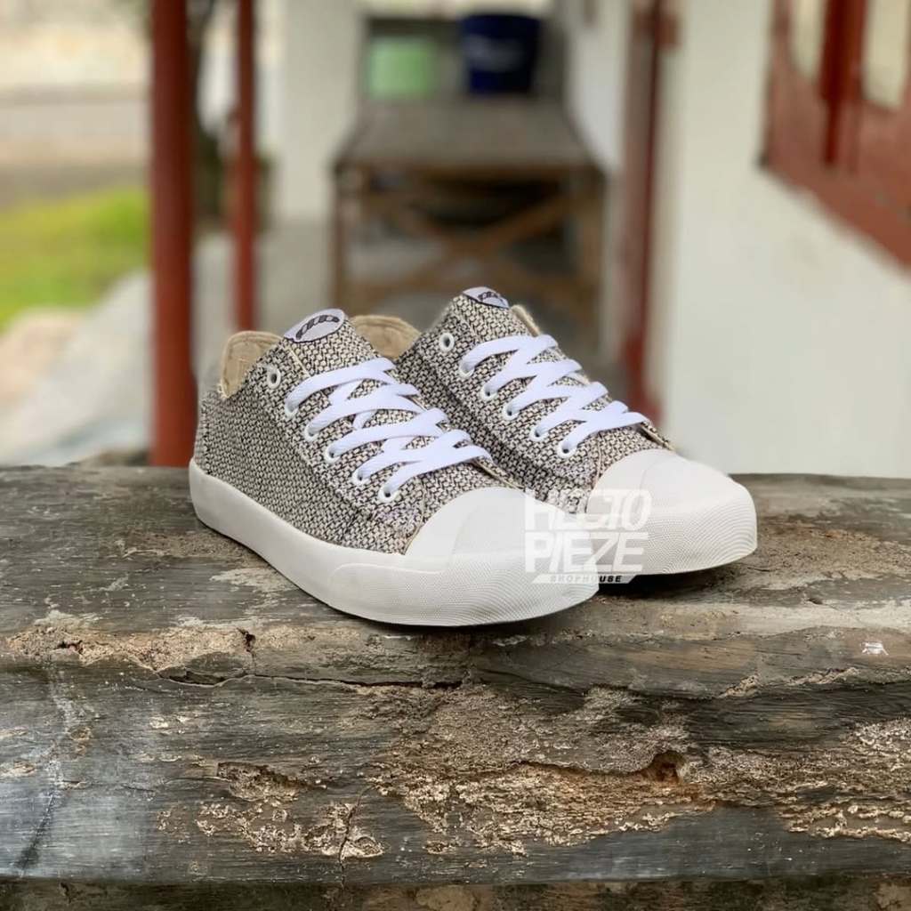 Rafheoo Footwear - Ace Low Sashiko | Sepatu Sneakers