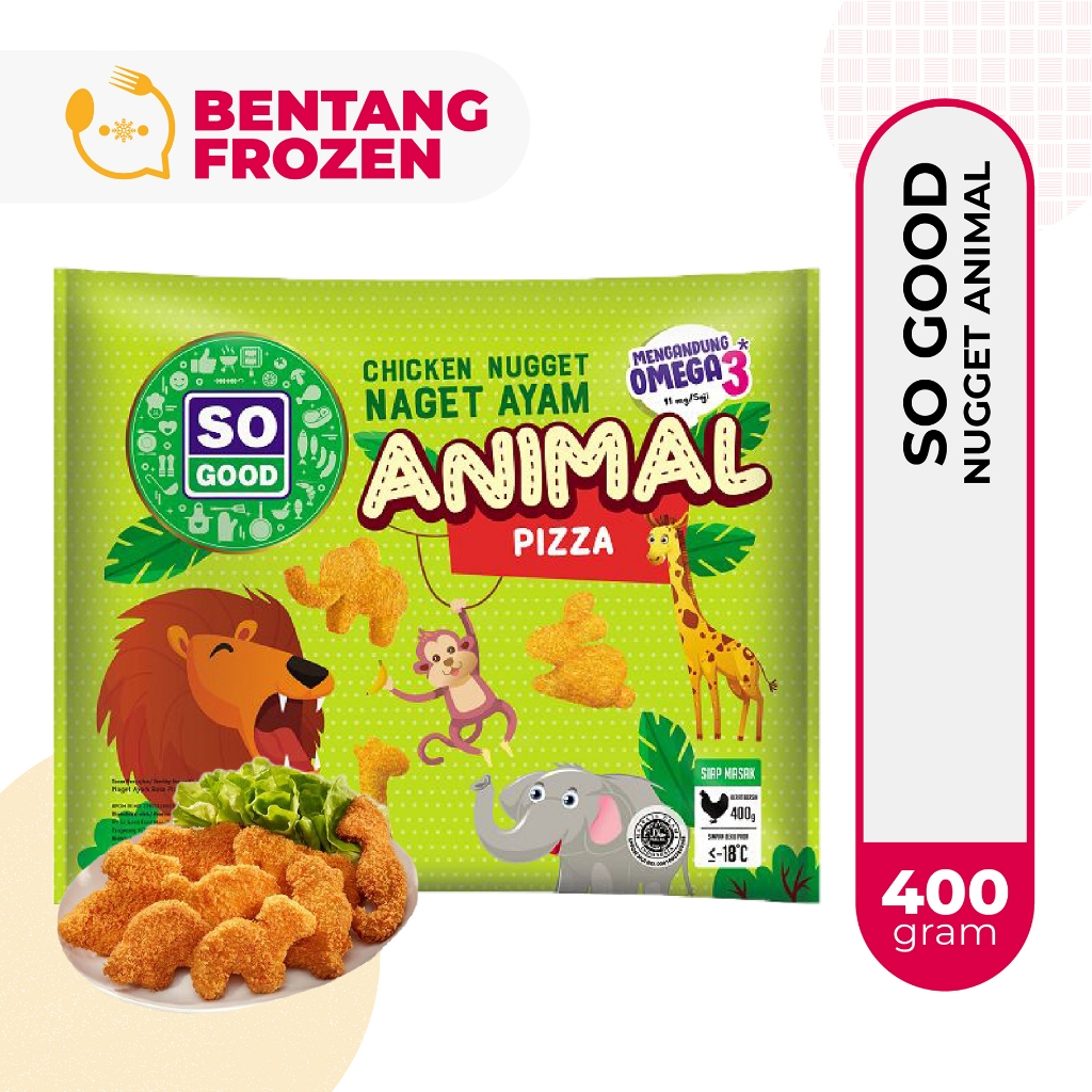 

So Good Nugget Animal 400gr / Nugget Karakter