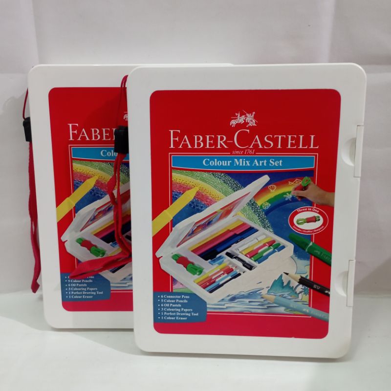

FABER CASTELL COLOR MIX ART SET 6 item 22pcs / set