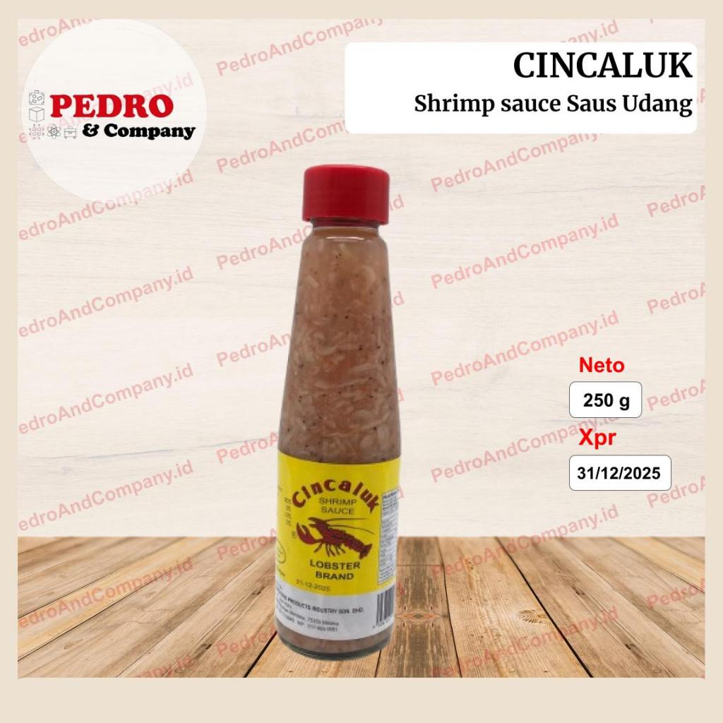 

Cincaluk Shrimp Sauce saus udang malaysia 250 gram lobster brand terasi udang ebi fermentasi