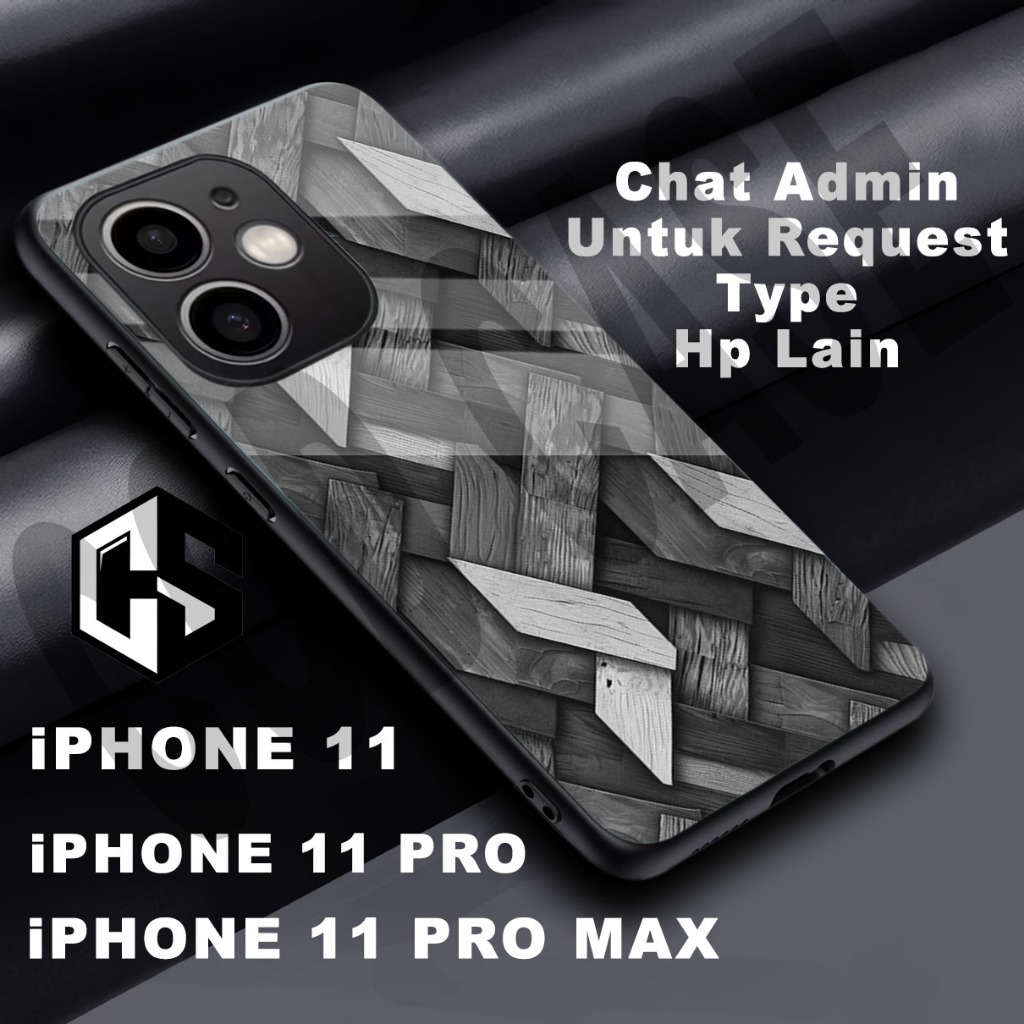 (COD 105) Softcase glossy kilau untuk type Hp IPHONE 11 / Motif Abstrak/case iphone 11 pro/casing ip