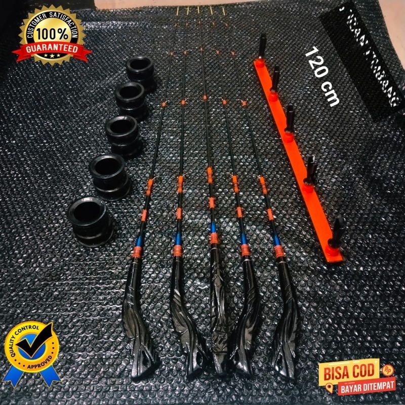 joran timbang set 5 120 cm kualitas terbaik