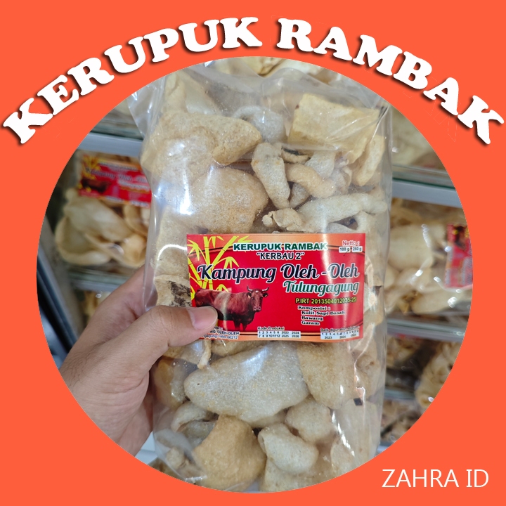 

KRECEK RAMBAK KERBAU IRENGAN / KULIT LUAR KHAS TULUNGAGUNG 100 GRAM