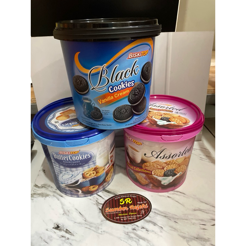 

MACAM MACAM BISKITOP COOKIES (free bubble wrap dan kardus )