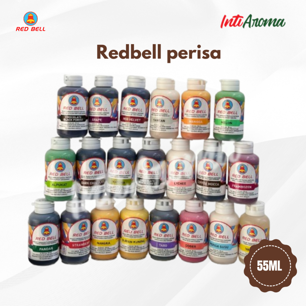 

Red bell perisa dan pewarna