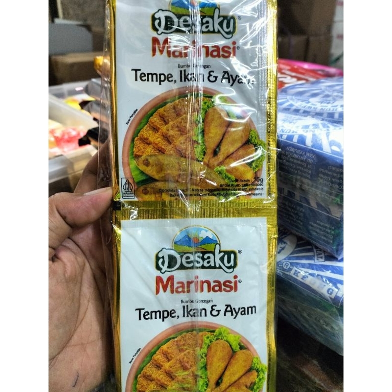 

marinasi desaku 1 pak isi 12 sachet