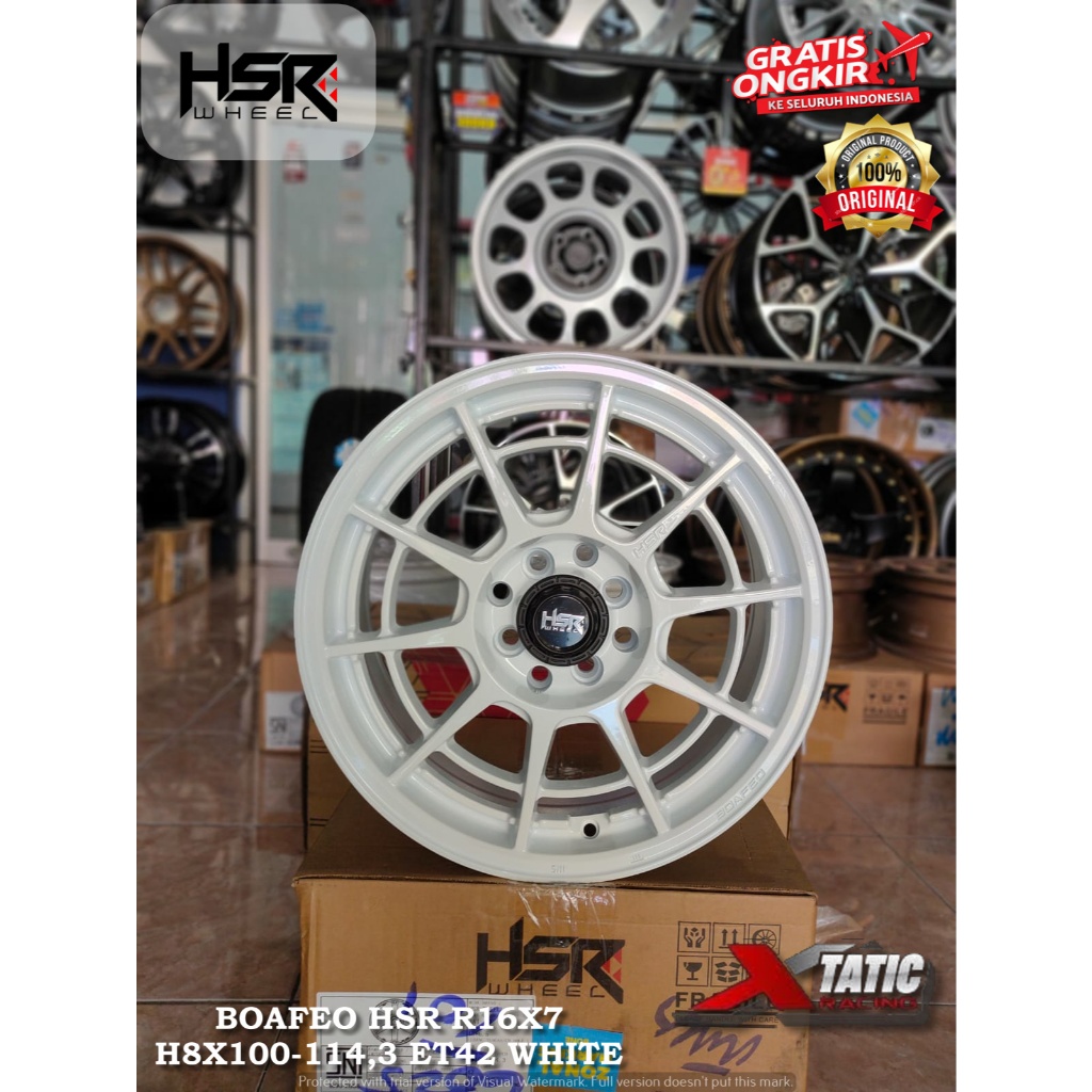 VELG MOBIL RACING R16 COCOK DI FIESTA,PICANTO,ROCKY,VIOS