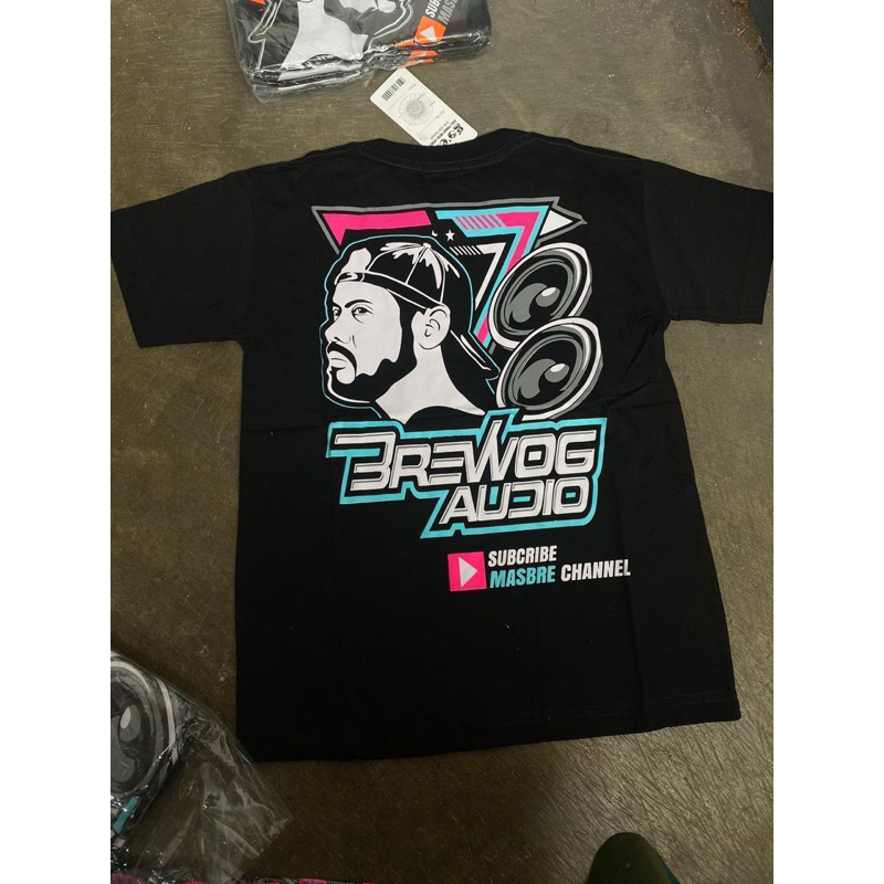 Kaos atasan anak brewog audio | Kaos anak brewog audio | Masbre variasi 3