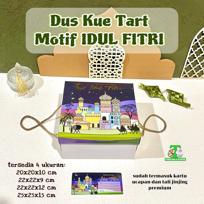 

Dus Kue Tart Idul Fitri 4 Ukuran (Free Kartu Ucapan dan Tali ) | Box Kue Lapis Lebaran | Dus Box Hampers Eid Mubarak | Dus Jinjing Lebaran Box Kue Idul Fitri | Dus Kue Bolu Idul Fitri | Box Kue Lapis Lebaran
