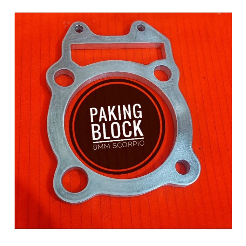 PAKING BLOK GANJEL BLOCK PACKING STROKE SCORPIO 11mm s/d  20mm     -    BRC OLSHOP