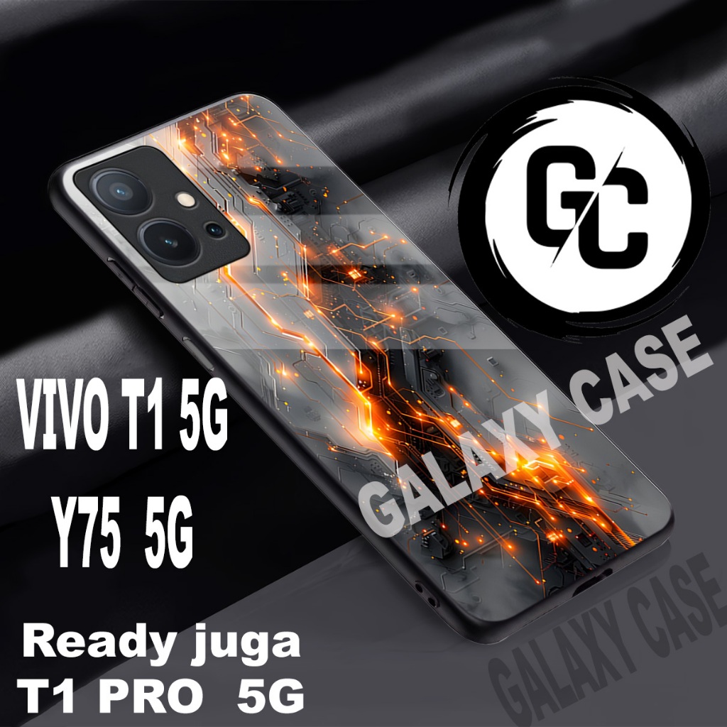 Case hp VIVO T1 5G/softcase glossy kilau VIVO T1 5G /GC 13- Motif GAMBAR Abstrak/casing VIVO Y75 5G/