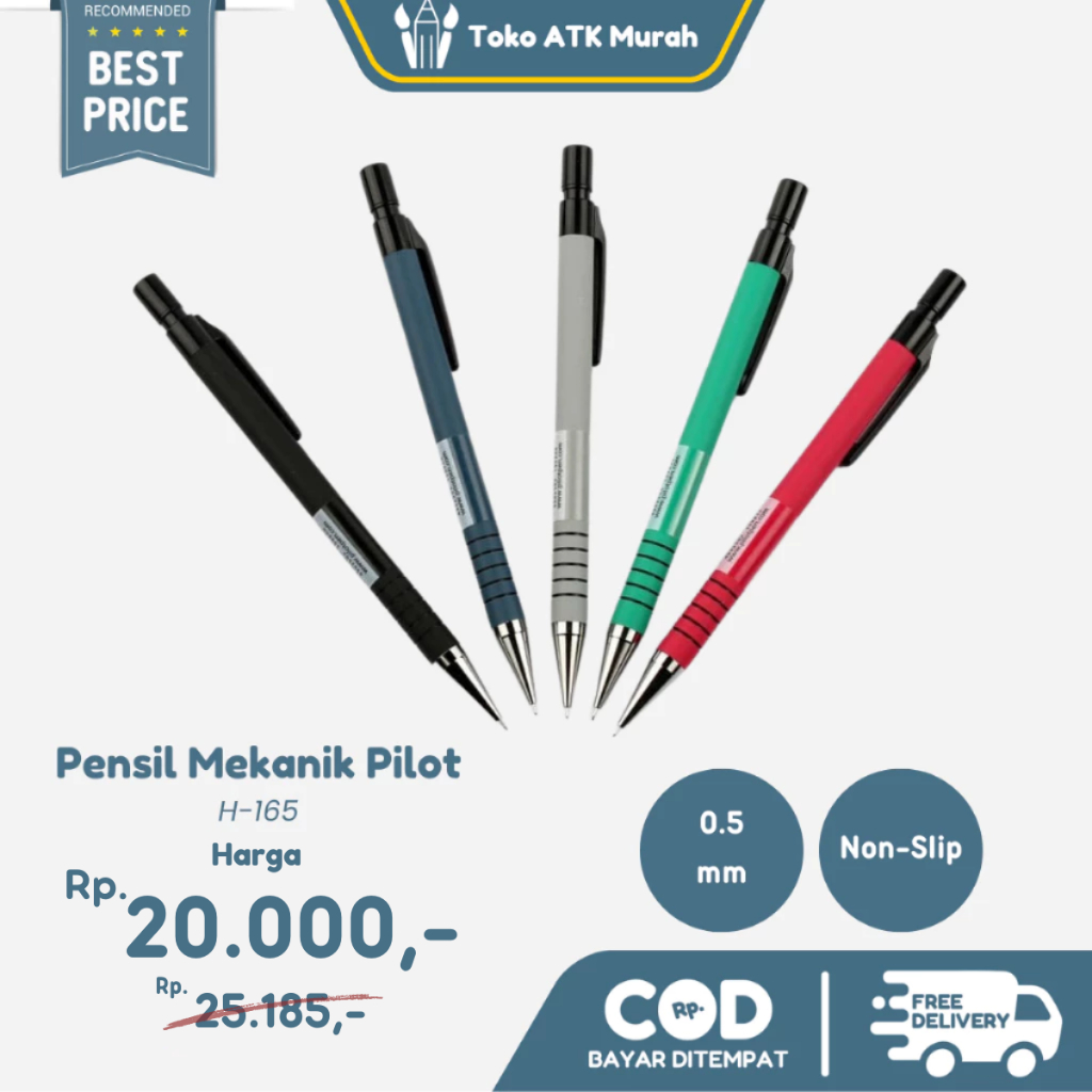 

Arm Pensil Mekanik H-165 Pilot 0.5