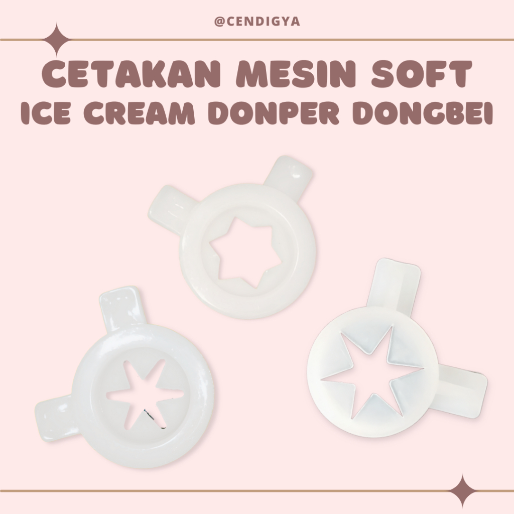Cetakan Mesin Soft Ice Cream Mixue & Wirastar