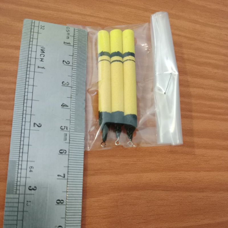 Pelampung/kumbul Pancing busa panjang 5cm