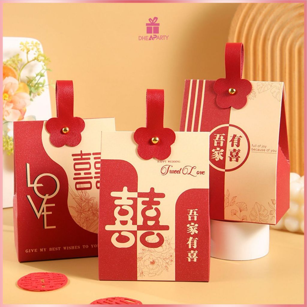 

DP Paperbag Wedding Shuang Xi / Paperbag Souvenir Teapai Sangjit / Goodie Bag Sovenir Wedding Sangjit PP47