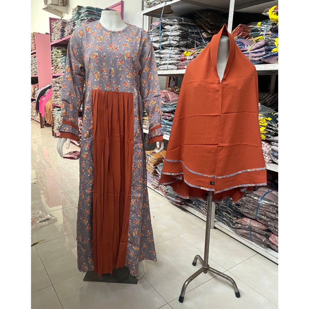 Busana Muslim Murah Nabila Gamis Hijab