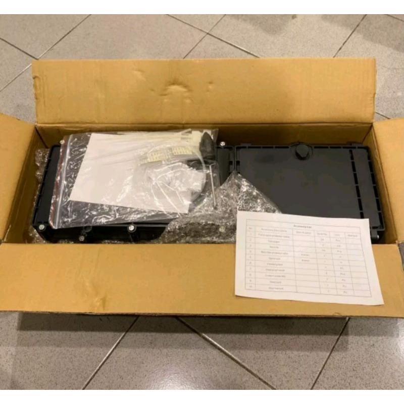 OK ODP CA SOLID 8 CORE FIBERHOME SUDAH LENGKAP SPLITTER ODP+CLOSURE 1ALAT 2 PUNGSI Ds3