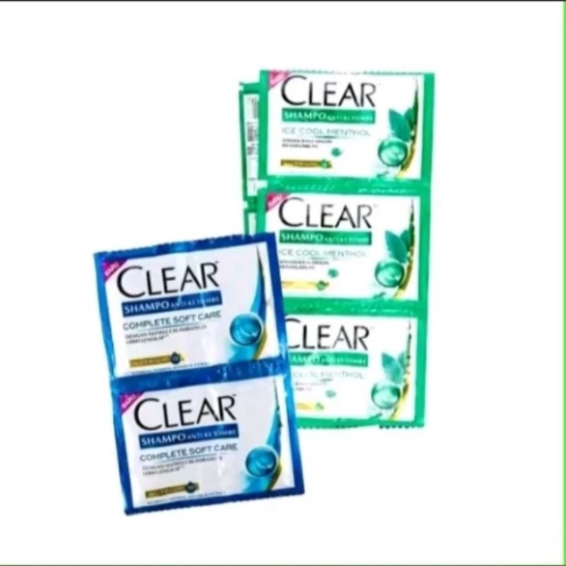 Clear shampo Sampo Clear Shampo Clear Renceng isi 12pcs