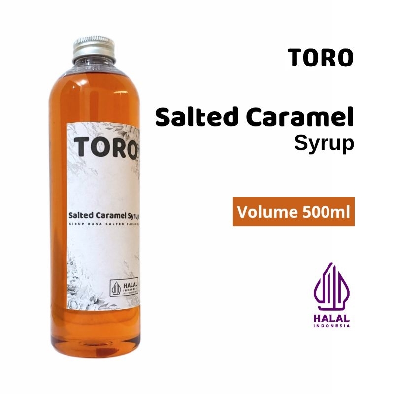 

TORO Salted Caramel Syrup 500ml ( Sirup Rasa Salted Caramel )