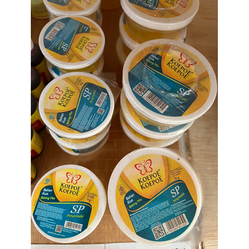 

SP Pengemulsi Koepoe koepoe 30 gr & 70 gr