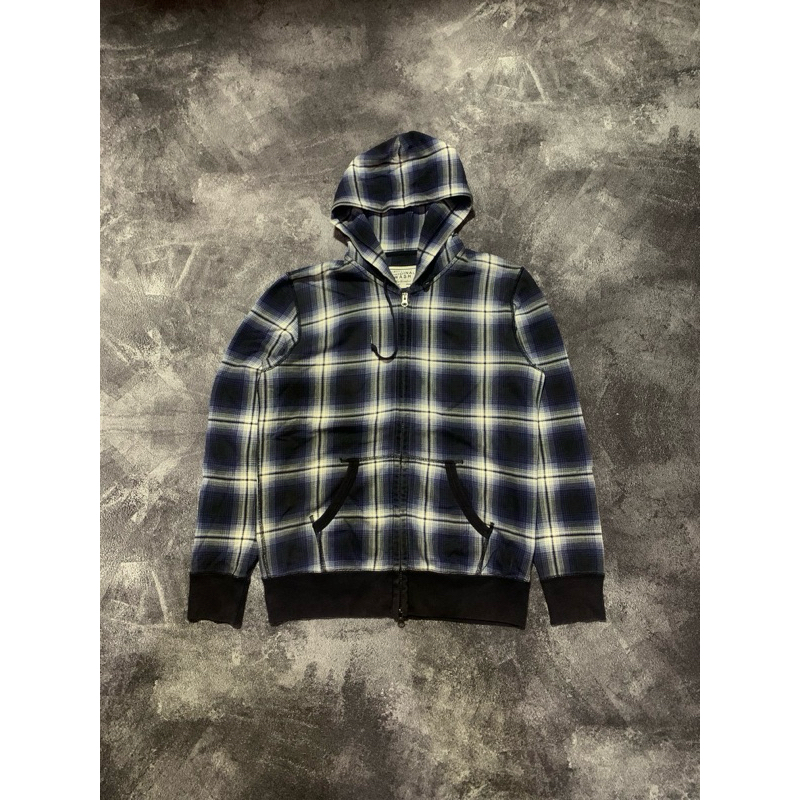 Uniqlo zipper tartan uniqlo second