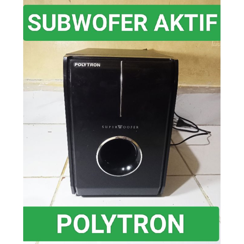 Subwofer Aktif Polytron Salon Sub Aktif polytron Speaker Aktif Polytron Spiker sub aktif Polytron wo