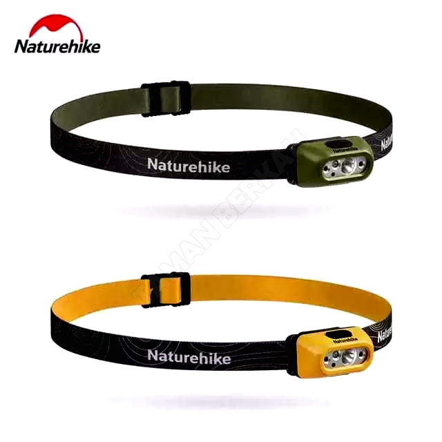 HEADLAMP 200LM ULTRALIGHT WATERPROOF IP65 NATUREHIKE CNK2300DQ023 - SENTER KEPALA OUTDOOR