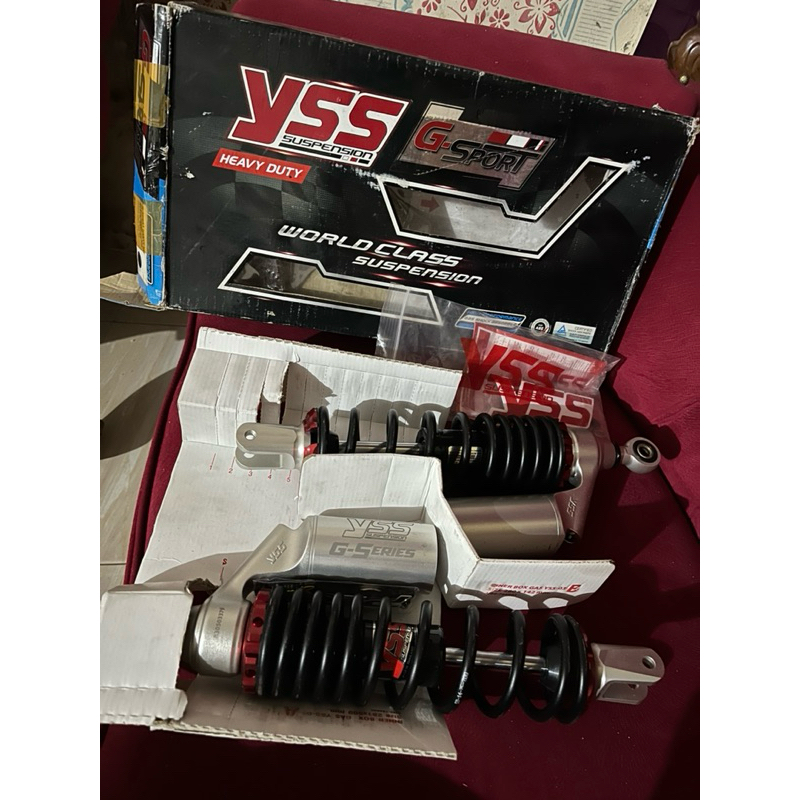 shock yss g-sport  uk 355 100% original new pcx 150 , nmx