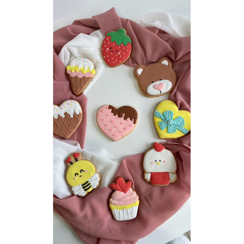 

Icing Cookies / Valentine gift / Valentine Cookies