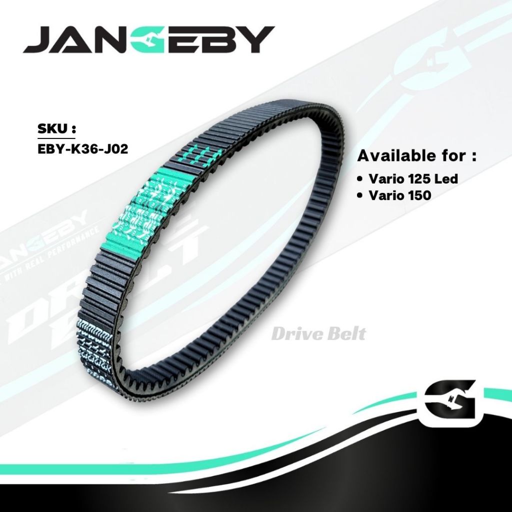 Van belt Jangeby Drive Belt V Belt Vario 125 Led Vario 150 Vanbelt Racing Original Jangeby