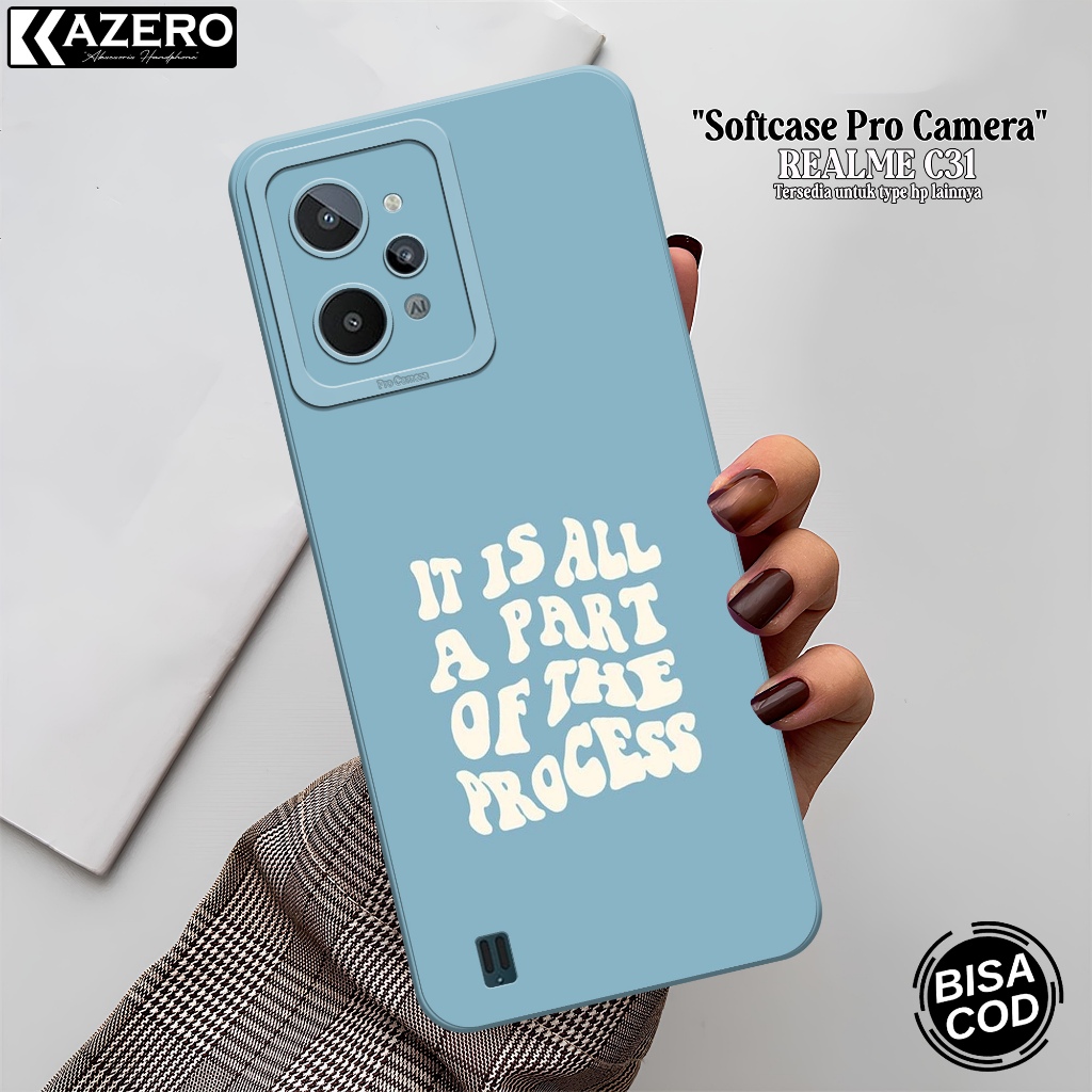Case Realme C31 - Pro Camera - Fashion Case Aesthetic - Softcase Realme C31 - Casing Realme C31 - Ke