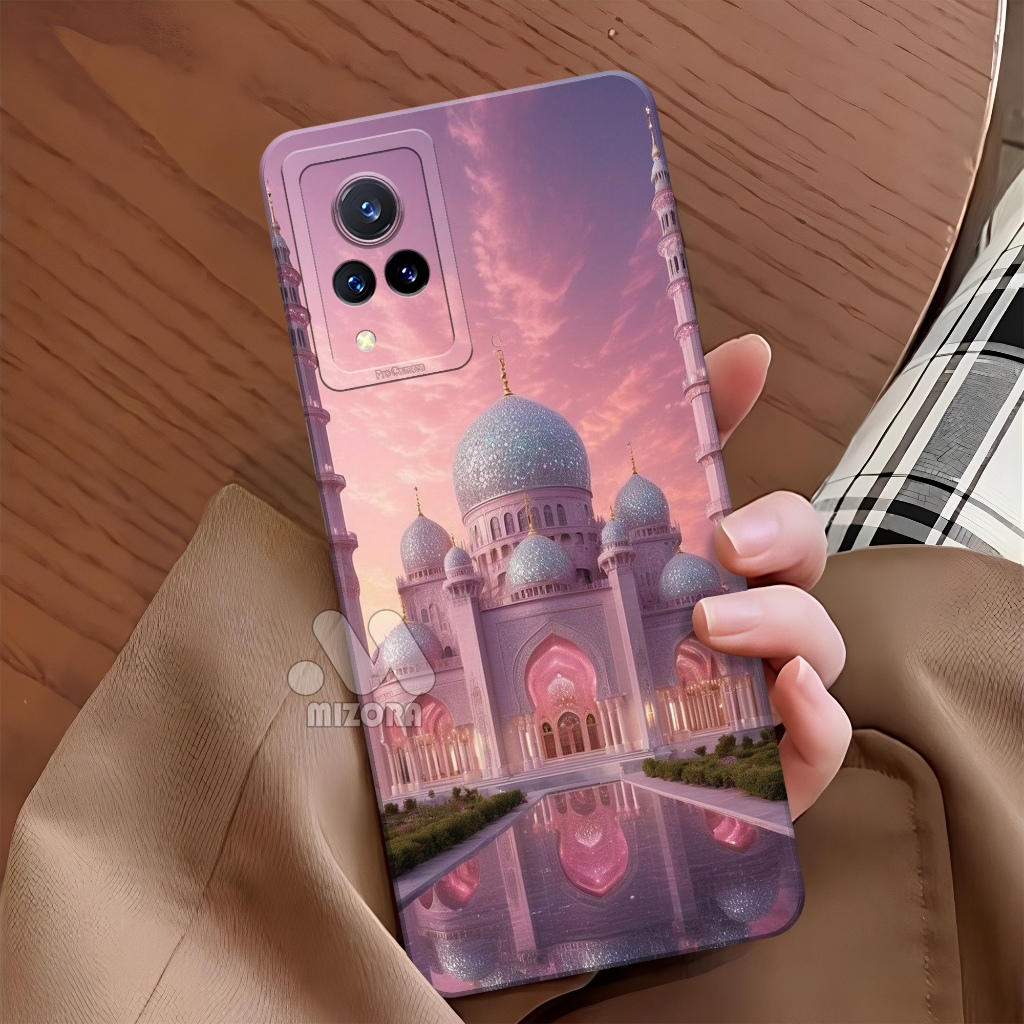 Case Hp VIVO V21 4G / V21 5G Fashion Case Masjid TPU Softcase VIVO V21 4G / V21 5G Terbaru Casing VI