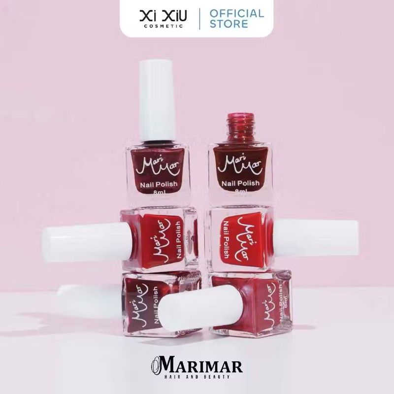 SET BOX 6PCS MARIMAR KUTEKS PEEL OFF / NON PEEL OFF