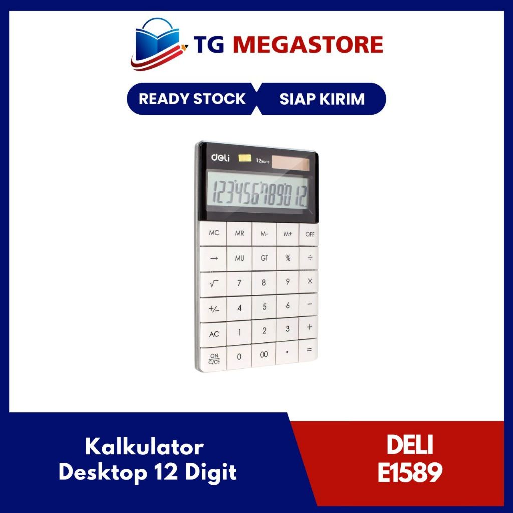 

Kalkulator DELI Desktop 12 Digit - E1589