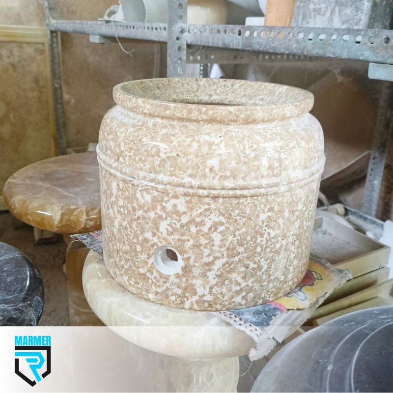 Guci Tempat Galon Air Minum Batu Marmer Trotol