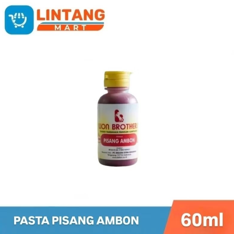 

✨️LINTANGMART✨️ LION BROTHERS PASTA PISANG AMBON 60ML