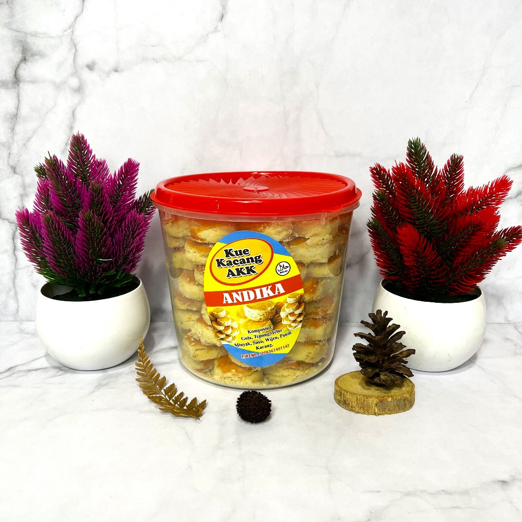 

Kue Kacang Toples 1KG Original Enak Gurih Makanan Food 2