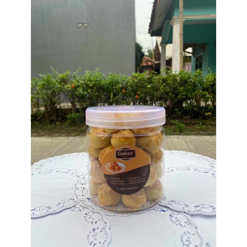 

NASTAR PREMIUM kue kering cookies Toples 600ml ibu Hj. tikah