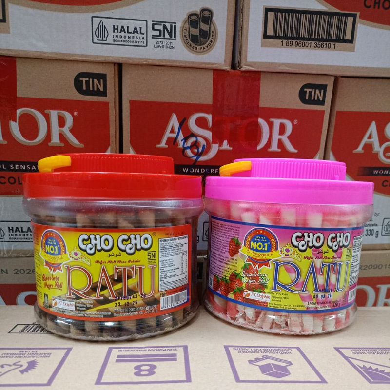 

Cho-Cho Ratu Wafer Roll 320gr