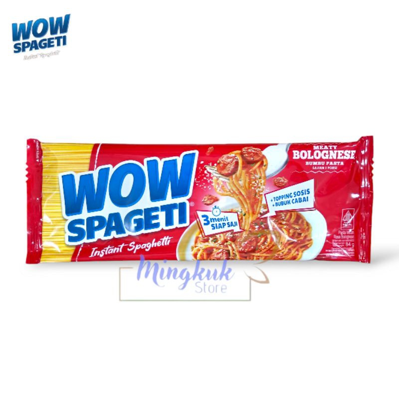 

Wow Spaghetti Instant - Wow Spagheti Bolognese 84gr