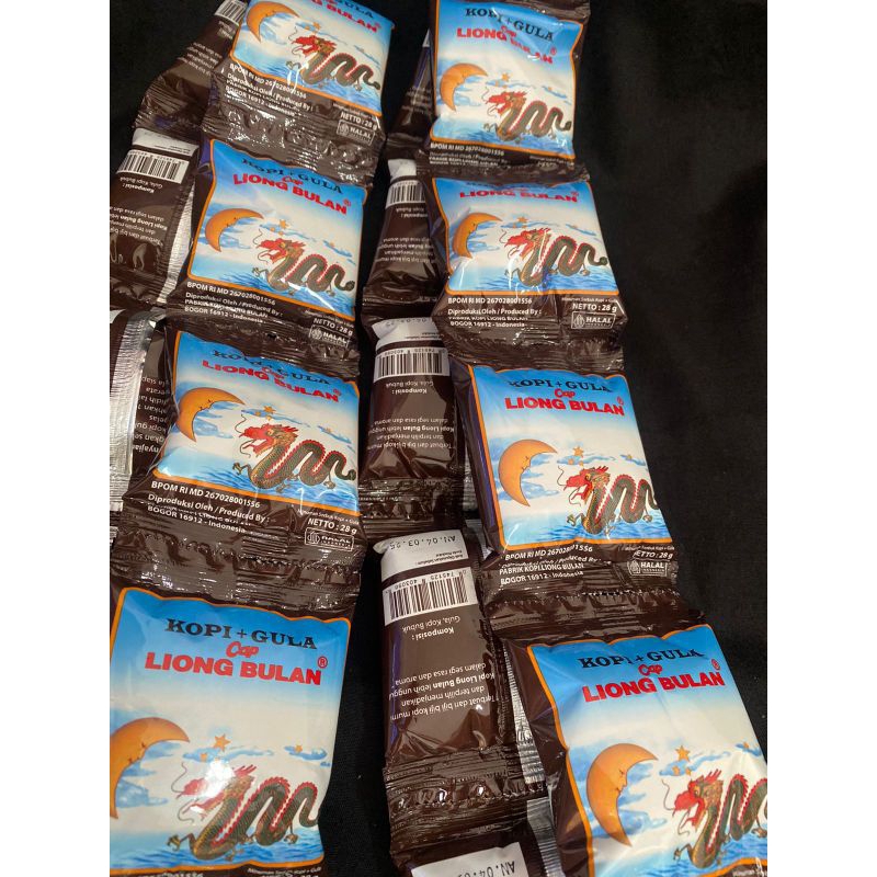 

KOPI LIONG BULAN PLUS GULA RENCENG/PAK