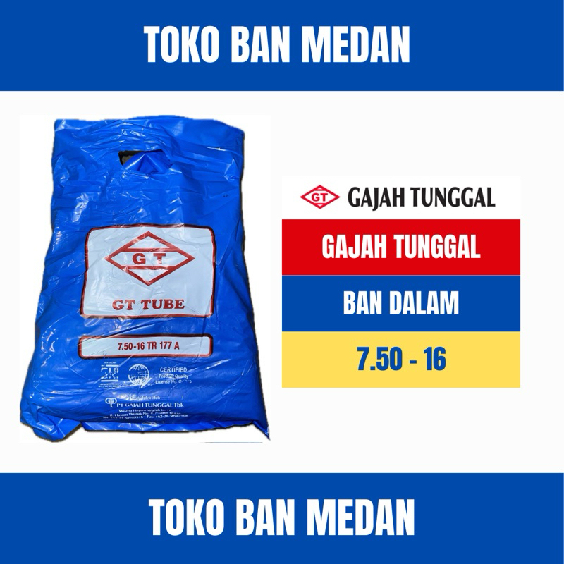 BAN DALAM TRUK GT 750-16 GAJAH TUNGGAL