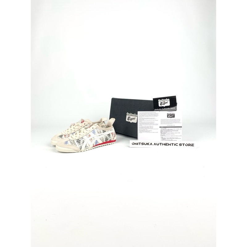 Sepatu Onit Tiger Mexico66 Cream Birch Doitung 100% ORIGINAL GUARANTEE