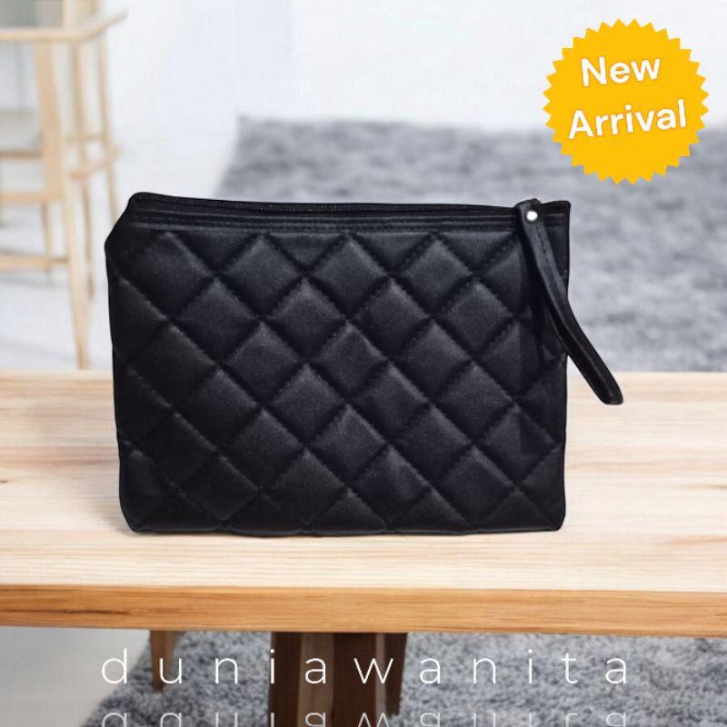 Dompet Pouch Wanita Serbaguna Viral Warna Hitam