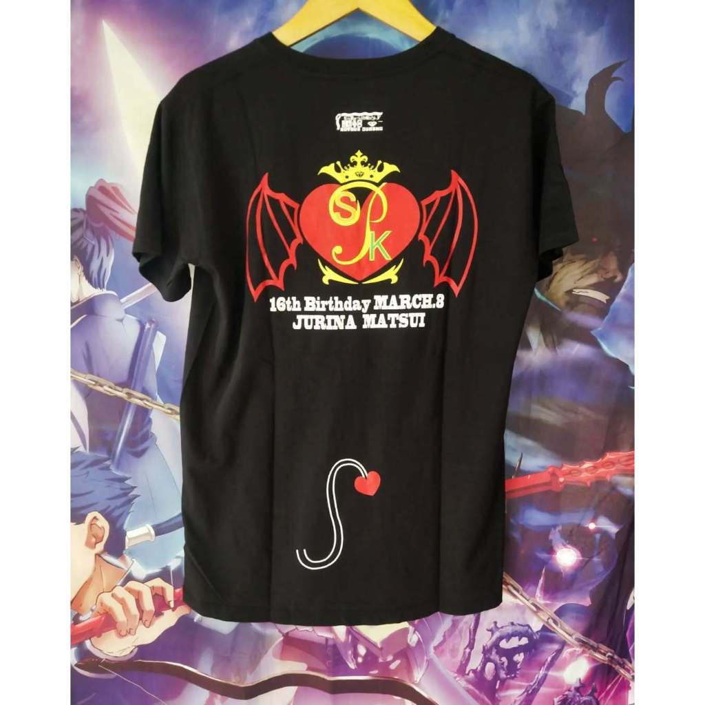 SKE48 Jurina Matsui Birthday Official Idol Tee Kaos Tshirt Original Second Merch Japan Korea Brand V